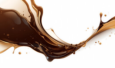 Coffee and accessories concept  illustrations for wallpaper or advertising