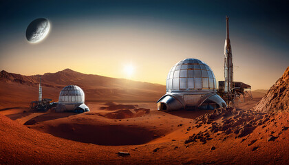 014-007-180-Zero Hour – A futuristic sci-fi novel where humans attempt to terraform Mars after Earth bec (2)