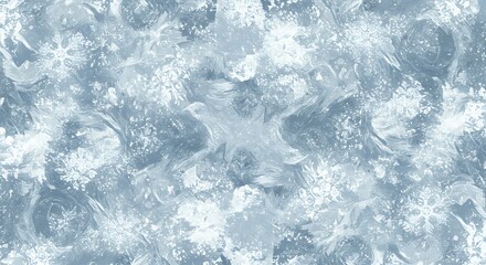 Obraz premium Frostbite Mandala AI Generated