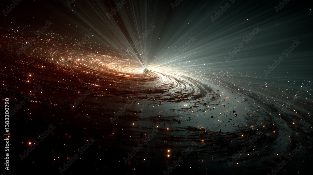 Canvas Prints abstract space background