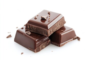 Dark Chocolate Bar Stacks