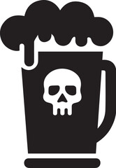 Beer mug silhouette