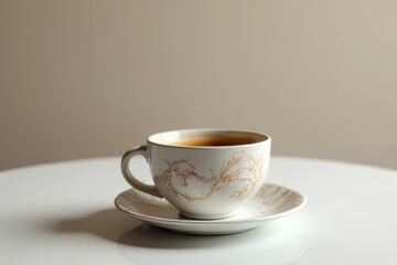 Artistic Swirls Coffee Cup