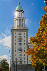 building at Frankfurter Tor, Berlin, Germany