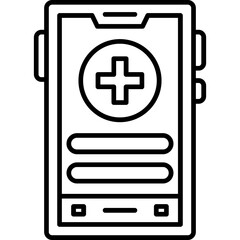 Obraz premium Smartphone Icon