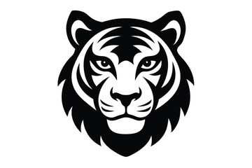 tiger head vector