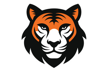 Obraz premium vector illustration of a tiger