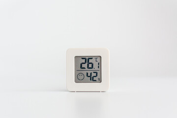 device for measuring moisture and air temperature