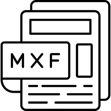 MXF File Icon