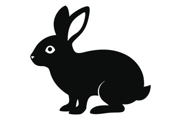 Obraz premium vector illustration of a rabbit