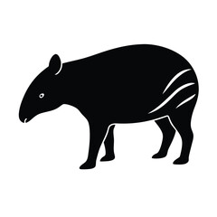 rhino silhouette vector