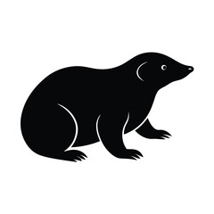 vector illustration of a bear