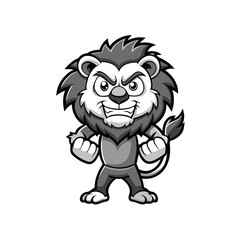  Vibrant Lion Enjoying Sports Adventure