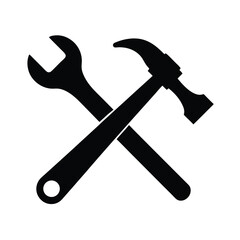 hammer and wrench