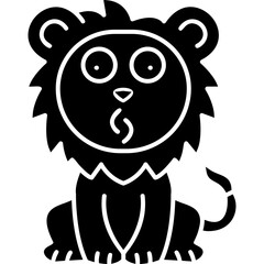 Whistle Lion Icon