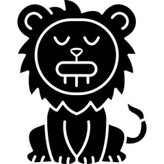 Drooling Lion Icon