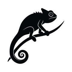 chameleon on a branch