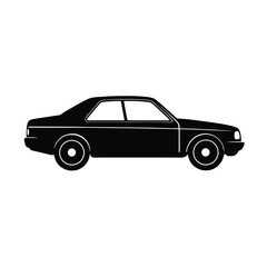 Fototapeta premium retro car isolated on white