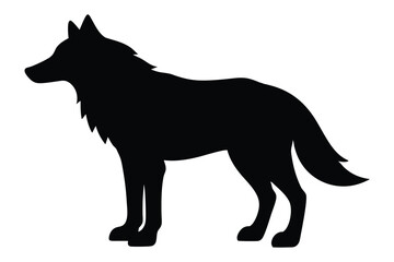 wolf vector illustration