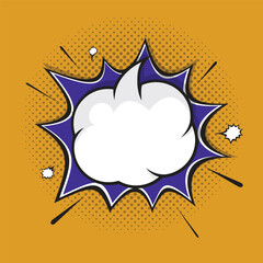 Speech bubbles. Comic Speech bubbles vector design concept.