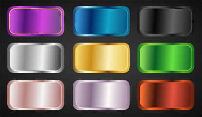 Metallic Gradient Board Slab Collection