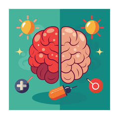  Anti Drug Day Vector. Flat international day against drug abuse illustration