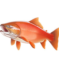 salmon in various forms and production processes, from raw cuts and packaging to cooking, serving, and seafood industry scenes. Generative AI Illustration