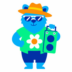 funny cartoon farmer