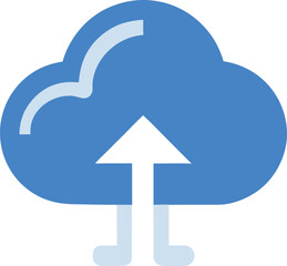 cloud upload icon vector illustration design
