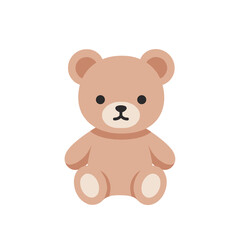 Fototapeta premium Cute teddy bear as symbol of love