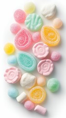 Candy so cute you can almost taste it&mdash;bright pastel colors, crisp textures, and clean composition make this image irresistible.