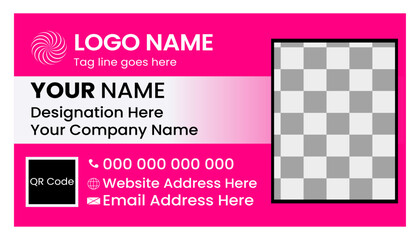 Modern and creative business card design. double sided business card design template. Simple light orange & dark orange corporate business card design with shadows. Designed for business and corporate