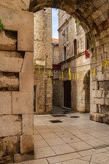 Ancient Stone Alley in Old Town Split, Croatia   Starożytna Kamienna Aleja w Starym Mieście w Splicie, Chorwacja   Drevna kamena aleja u starom gradu Splitu, Hrvatska © Adrian White