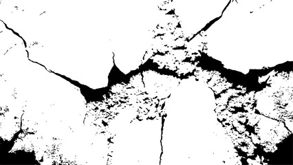 Fototapeta premium Vintage blurred scratched grunge on isolated background for copy space. Set of grunge textures