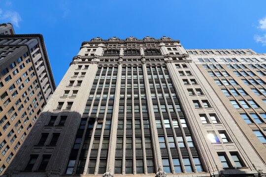 NEW YORK, USA - JULY 3, 2013: Madison Avenue landmark architecture - Emmet Building in NoMad neighborhood of New York. It is designated as landmark by NY Landmarks Preservation Commission (LPC).