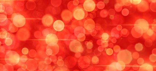 arrière-plan abstrait pailleté, lumière or sur un fond de couleur rouge 