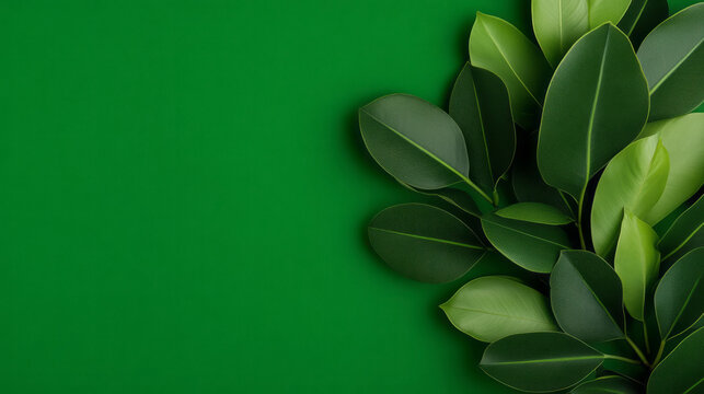Close-up depiction of fresh Tabernanthe iboga plant elements harmoniously paired with vivid green