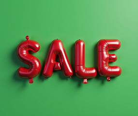 Red Foil Balloons Announce Sale