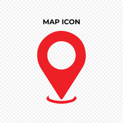 Vector map pointer icon illustration eps 10