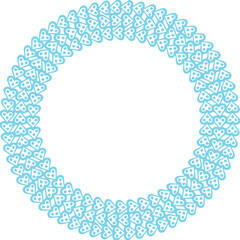 Beautiful flower art and mandala vector design