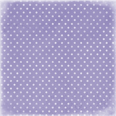 Polka dots design, Purple background, seamless repeat white dots pattern, gift wrap paper