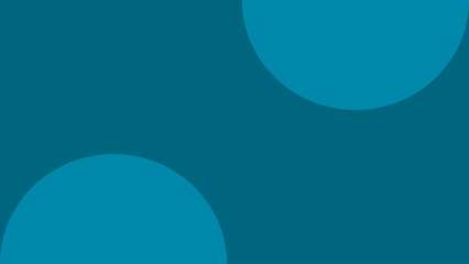 Glowing Blue Abstract Background with Circles and Celestial Elements