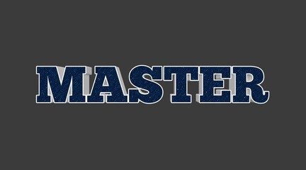 Master Text Logo Design with Bold Letters and Denim Effect