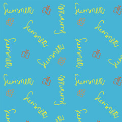 Seamless summer pattern