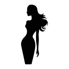 Woman Silhouette Vector Art & Graphics 