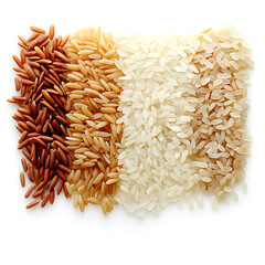 rice-related illustrations and smart farming technologies, focusing on grains, plants, cultivation, and innovative agricultural solutions for commercial use.