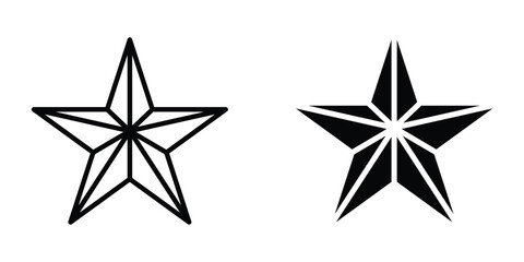 The ideal star icon is symmetrical, with sharp, clear edges, easily recognizable, and visually balanced. It often has a golden or yellow color to symbolize excellence, favorites, or achievements.
