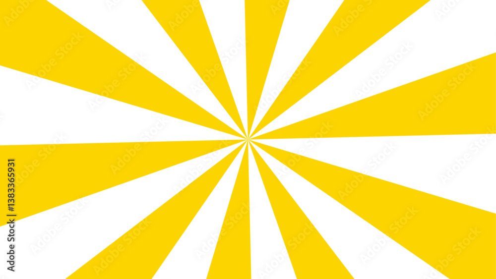 Poster abstract background with rays retro starburst. ray stripes funky ray elements, circle motifs, remini