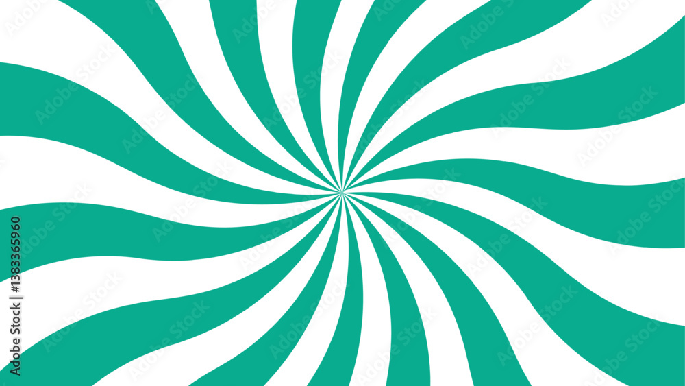 Poster abstract background with rays retro starburst. ray stripes funky ray elements, circle motifs, remini