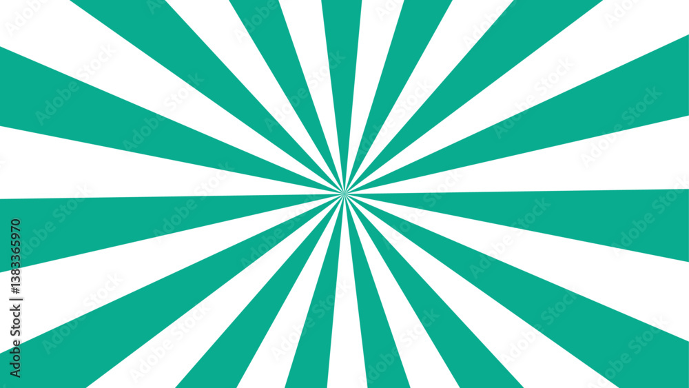 Poster abstract background with rays retro starburst. ray stripes funky ray elements, circle motifs, remini